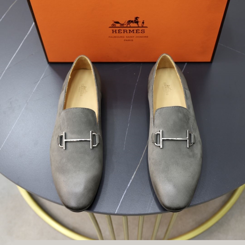 H**mes leather shoes